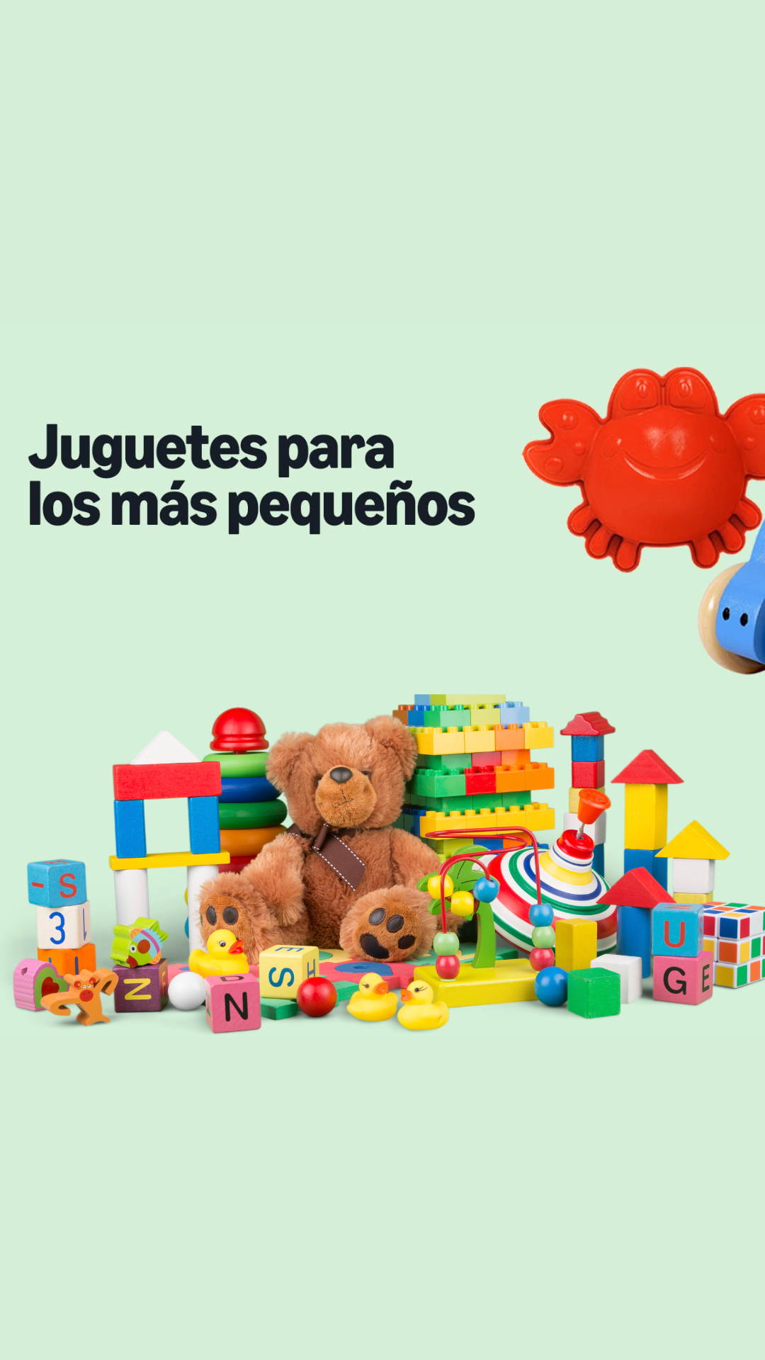 Juguetes para los mas pequeños