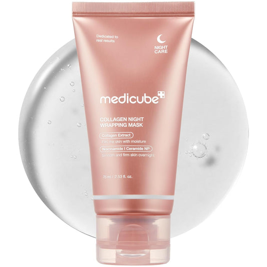 Mascarilla nocturna de colágeno medicube - 75 ml