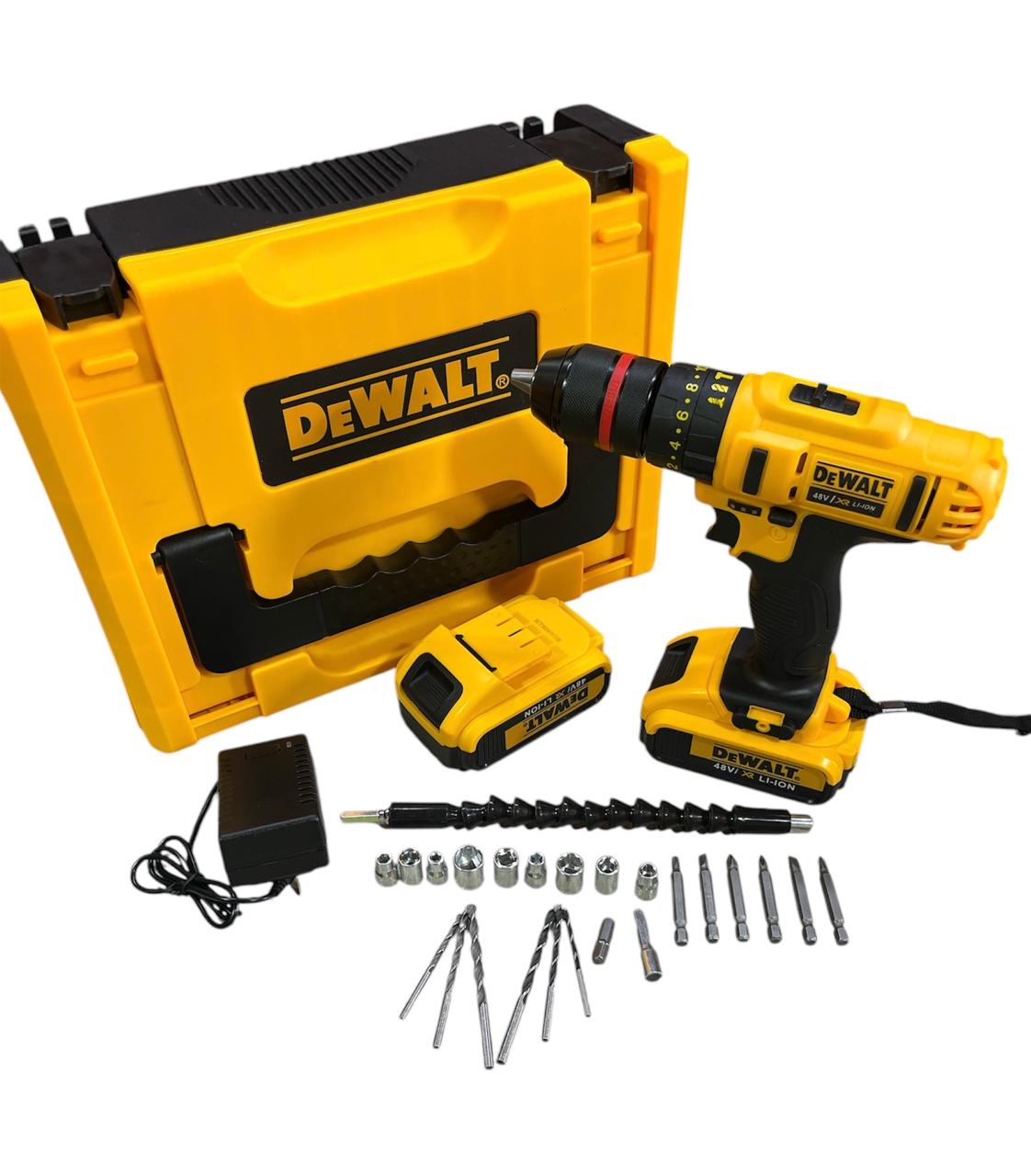 Taladro dewalt mandril de 1/2 2 baterias