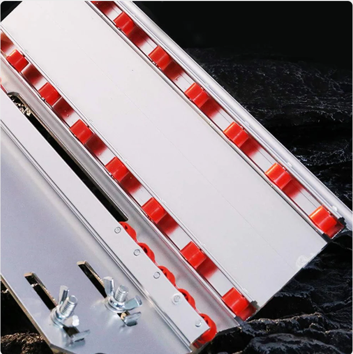 Guía de cortes biselados para sierra circular