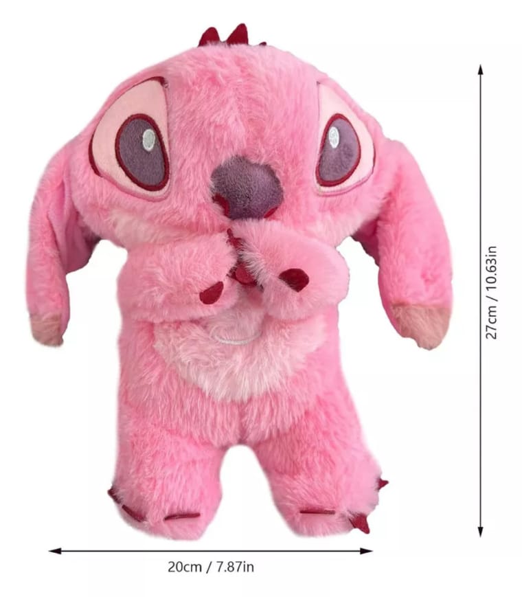 Peluche stitch que respira